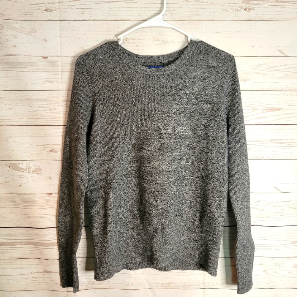 Apt 9 grey sweater medium small long sleeve